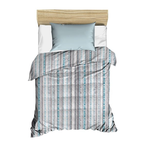 Niebieska pikowana narzuta na łóżko Cihan Bilisim Tekstil Bobby, 160x230 cm