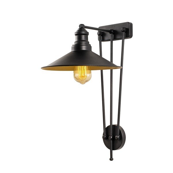 Czarny metalowy kinkiet Opviq lights Roso-image-2