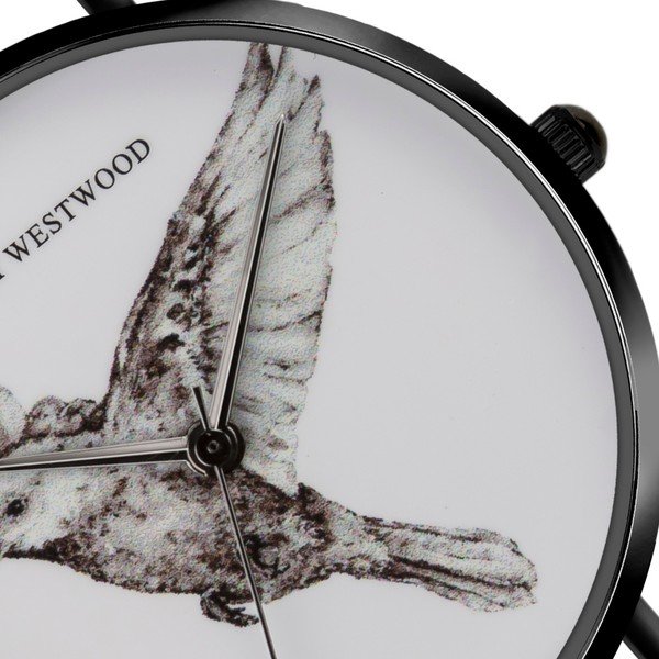 Zegarek damski z jasnoniebieskim paskiem ze skóry Emily Westwood-image-3