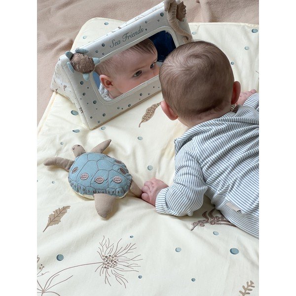 Jasnożółta mata do zabawy dla dzieci 80x80 cm Sea Garden – Cam Cam Copenhagen-image-4