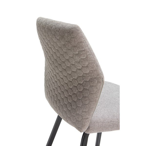 Jasnoszare hokery zestaw 4 szt. 65 cm Bei – Marckeric-image-4