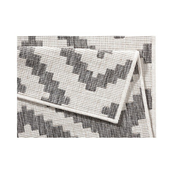 Szary chodnik dwustronny NORTHRUGS Malta, 80x345 cm-image-4