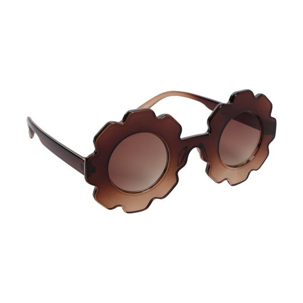 Damskie brązowe okulary przeciwsłoneczne Sunnylife Daisy