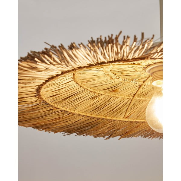 Abażur w naturalnym kolorze ø 60 cm Gualta – Kave Home-image-1