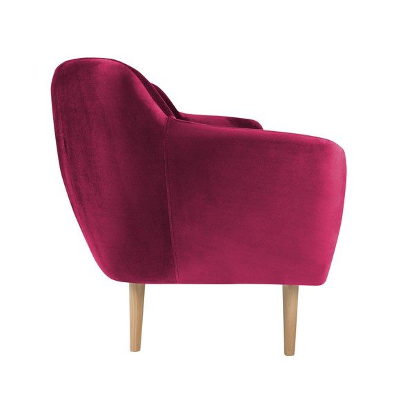 Różowa sofa 2-osobowa Mazzini Sofas Benito-image-2