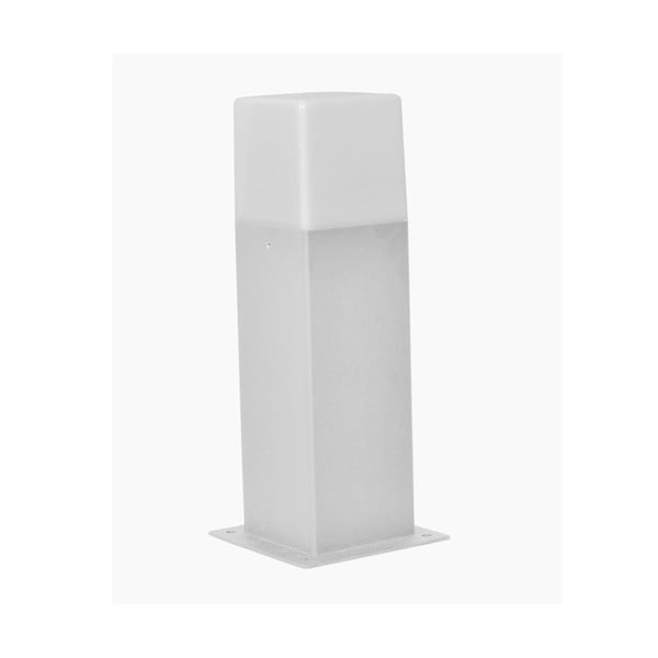 Jasnoszara zewnętrzna lampa stojąca Trio Hudson, wys. 30 cm