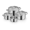 Zestaw garnków ze stali nierdzewnej 7 szt. Gourmet – WMF