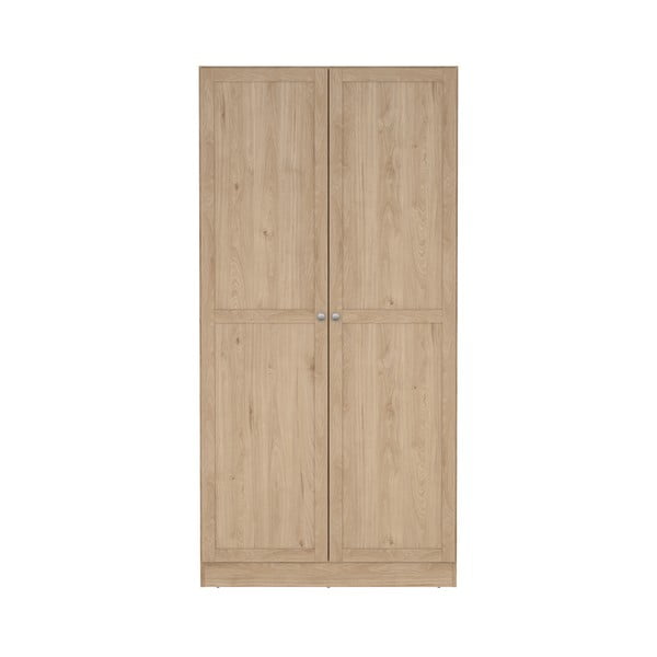 Szafa w dekorze dębu w naturalnym kolorze 99x200x62 cm Billund – Tvilum