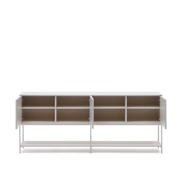 Biała niska komoda 195x80 cm Vedrana – Kave Home-image-3