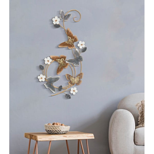 Metalowa dekoracja ścienna 45x88 cm Delis – Mauro Ferretti-image-1