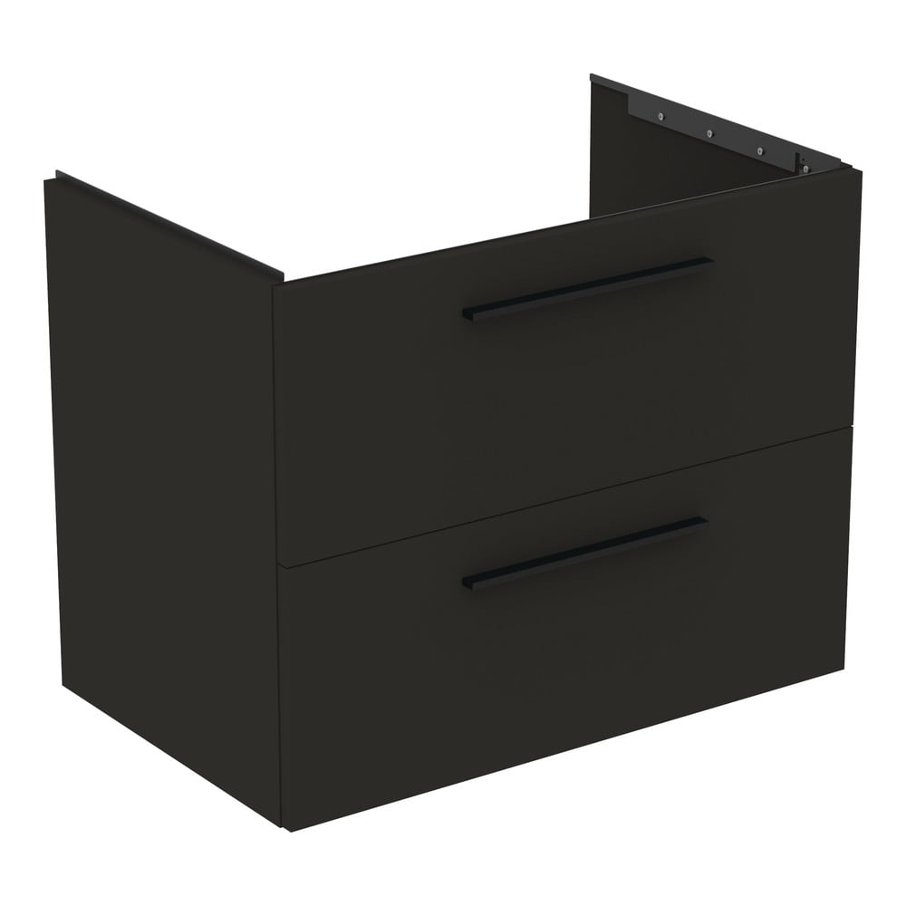Antracytowa wisząca szafka pod umywalkę 80x63 cm i.Life B – Ideal Standard (zdjęcie 8)