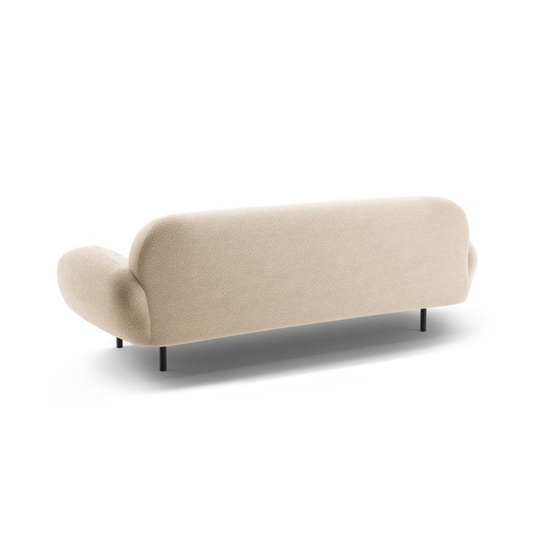 Beżowa sofa z materiału bouclé 208 cm Poppy – Micadoni -image-2