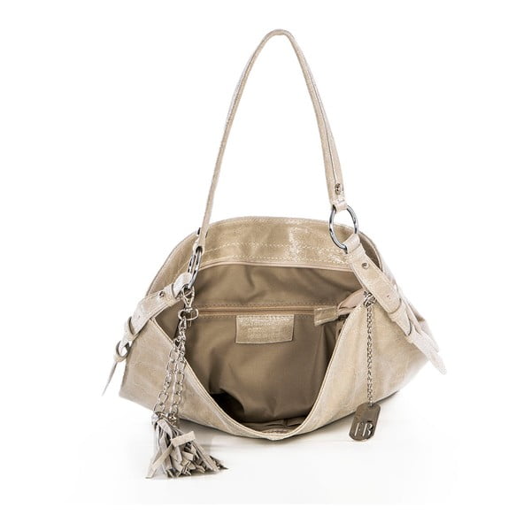 Skórzana torebka Hobo Beige-image-2