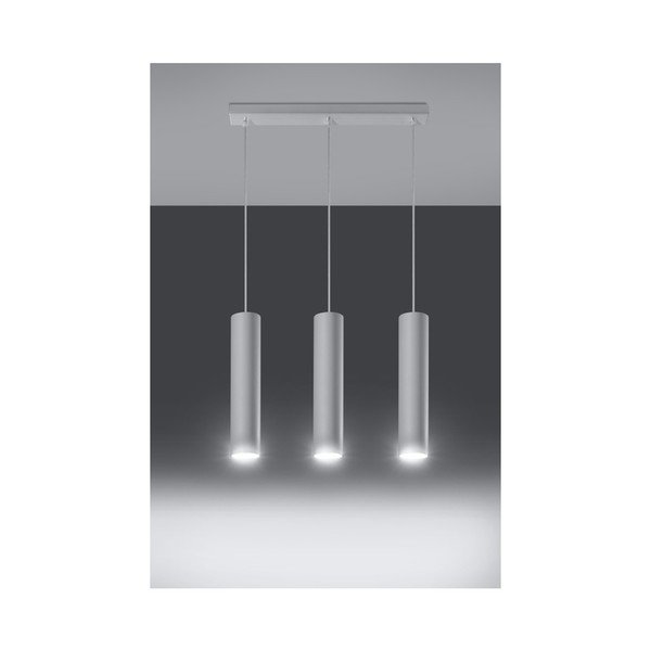 Biała lampa wisząca Sollux Castro 3-image-3