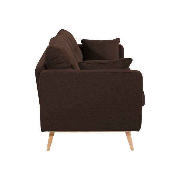 Brązowa sofa trzyosobowa Max Winzer Tomme-image-2