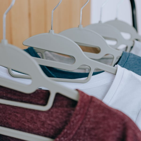 Plastikowe wieszaki zestaw 10 szt. – Addis-image-1