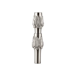 Metalowy wazon w kolorze matowego srebra (wysokość 10 cm) Quist – STOFF Nagel