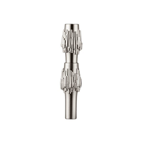Metalowy wazon w kolorze matowego srebra (wysokość 10 cm) Quist – STOFF Nagel