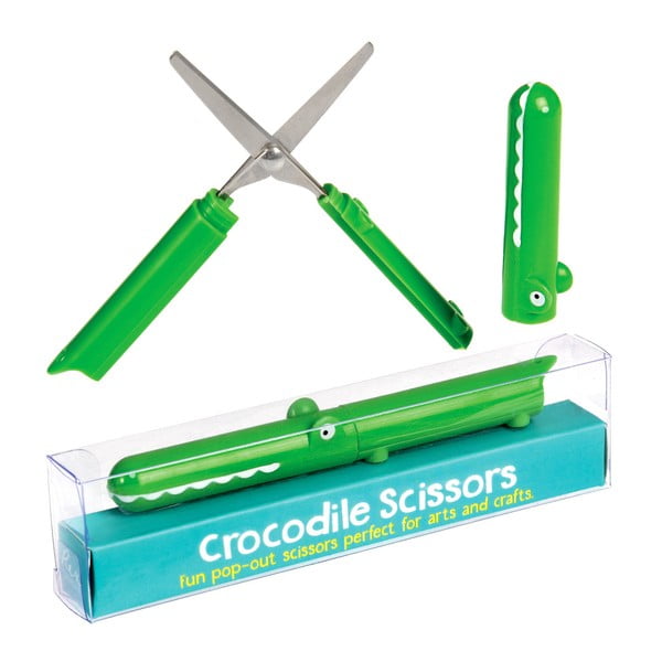Składane nożyczki w kształcie krokodyla Rex London Crocodile