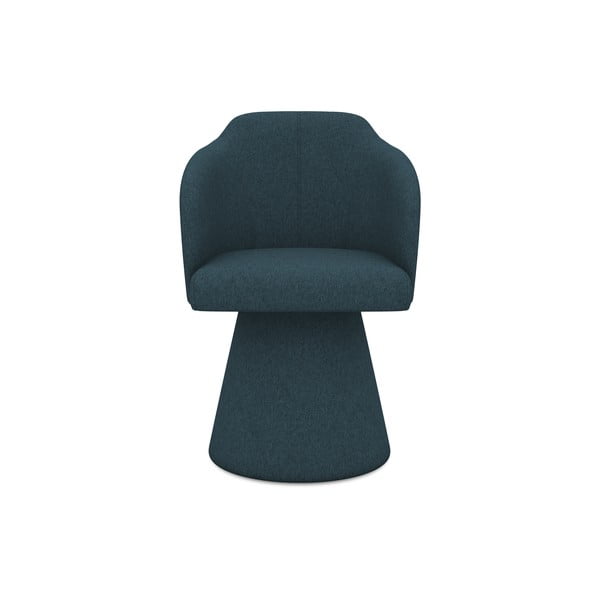 Morski tapicerowany fotel jadalniany Kanoa – Makamii-image-1