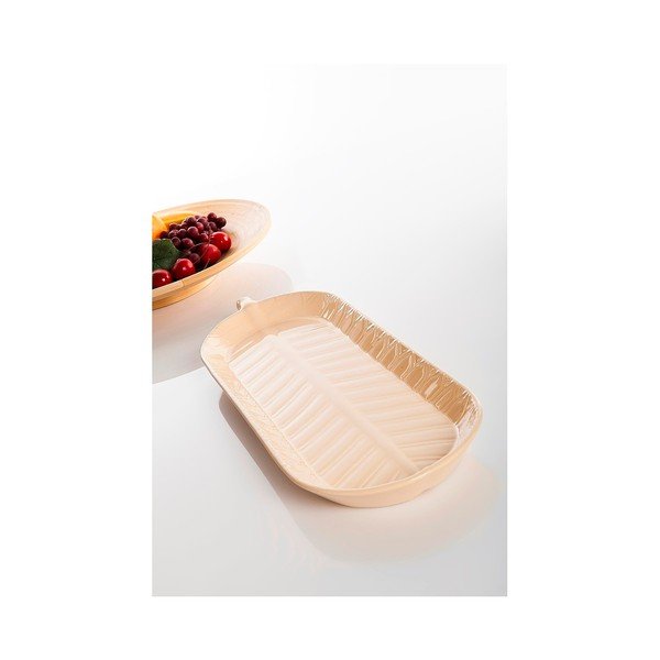 Średni półmisek ceramiczny do serów Cihan Bilisim Tekstil-image-1