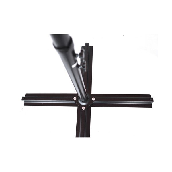 Beżowy parasol ogrodowy 456x270 cm Double – Rojaplast-image-2
