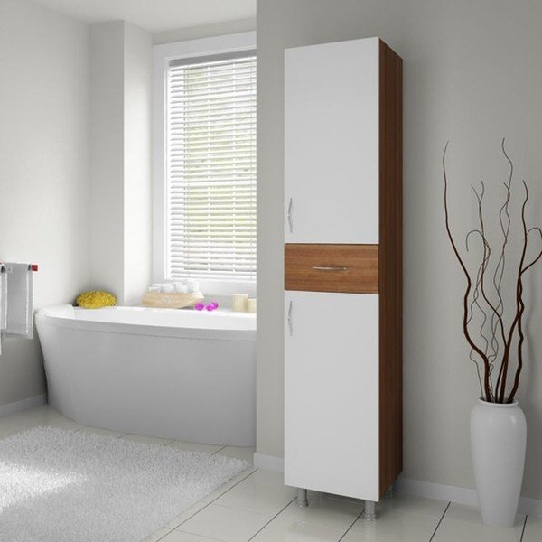 Szafka łazienkowa Nergis Walnut-image-1