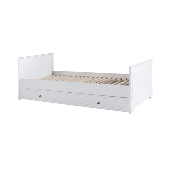 Biała szuflada pod łóżeczko BELLAMY Marylou, 90x200 cm-image-3