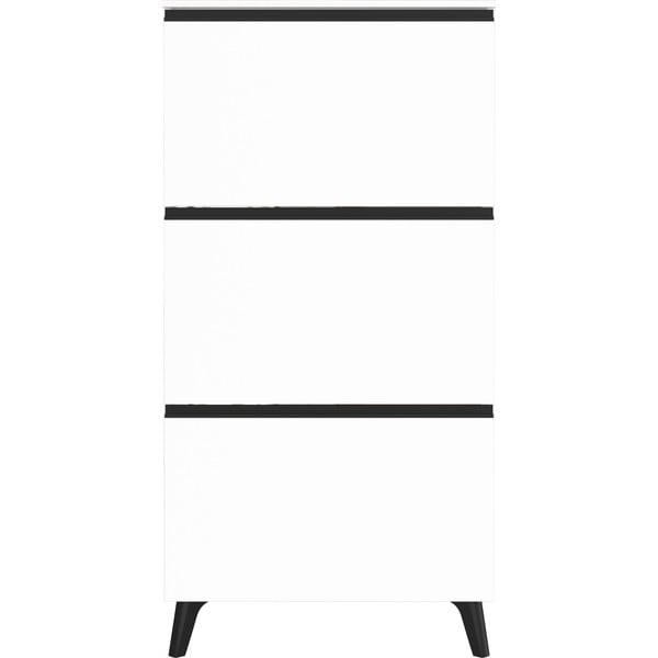 Biała uchylna szafka na buty Scarpa – Germania-image-1