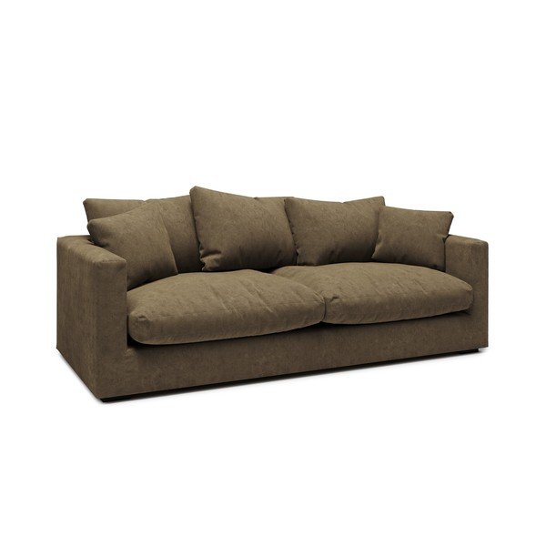 Jasnobrązowa sofa 220 cm Comfy – Scandic-image-1