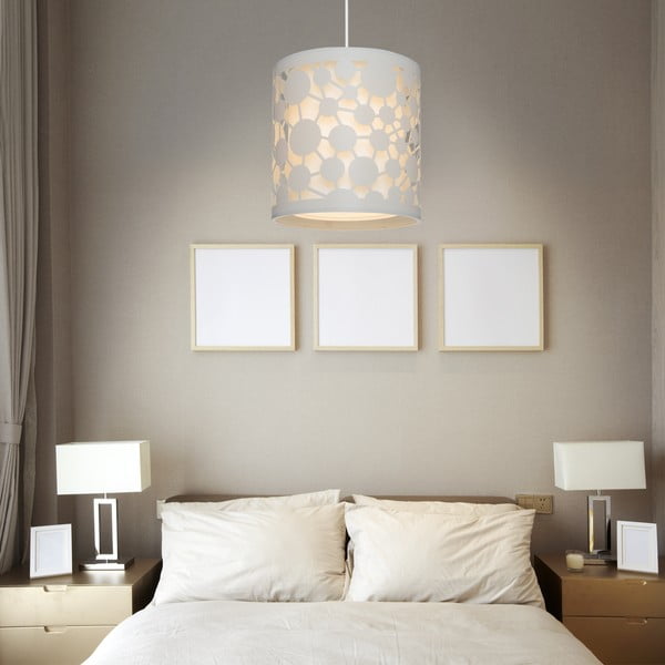 Biała lampa sufitowa 76x23.5 cm – Squid Lighting-image-1