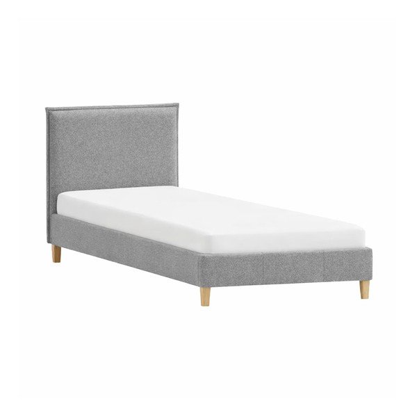 Tapicerowane łóżko ze stelażem 90x200 cm Tina – Ropez