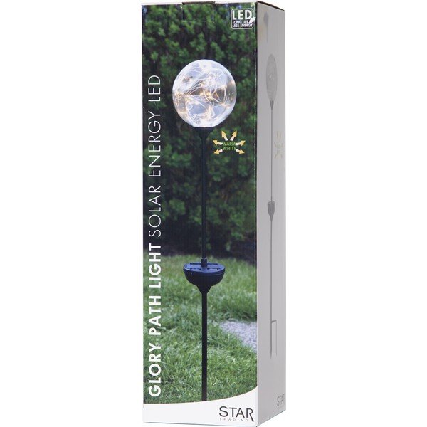 Ogrodowa lampa solarna LED Star Trading Glory, ø 12 cm-image-4