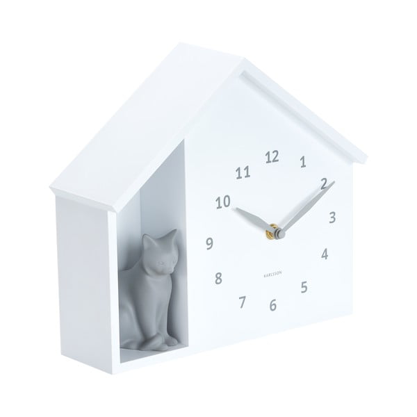 Zegar ścienny Sitting Cat – Karlsson-image-1