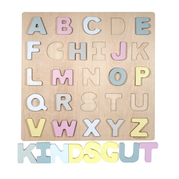 Drewniane puzzle (liczba elementów 25) Hanna – Kindsgut-image-2