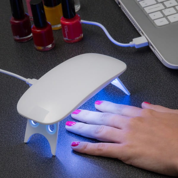 Kompaktowa lampa LED UV do paznokci InnovaGoods