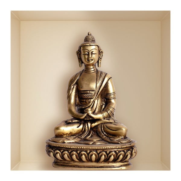 Naklejka 3D Ambiance Buddha Statue-image-1