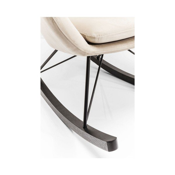 Biały fotel na biegunach Kare Design Oslo-image-1