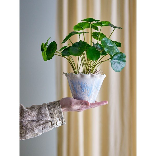 Kamionkowa osłonka na doniczkę ø 14 cm Bertha – Bloomingville-image-1