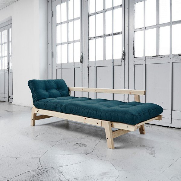 Sofa rozkładana Karup Step Natural/Deep Blue-image-2