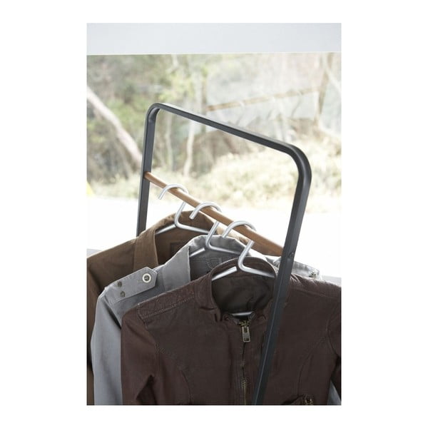 Czarny metalowy stojak na ubrania Tower – YAMAZAKI-image-3