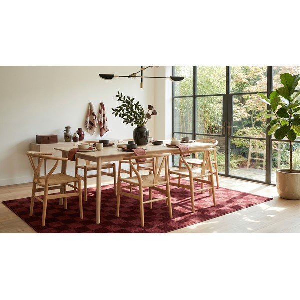 Bordowy dywan 160x230 cm Mosaic – ESTE-image-4