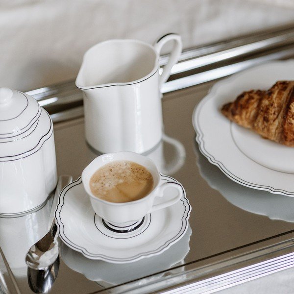 Zestaw cukiernicy i mlecznika new bone china Odette – S|P Collection-image-1