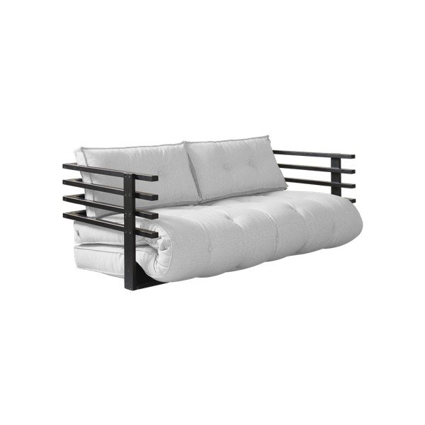 Sofa rozkładana Karup Funk Black/Light Grey-image-1