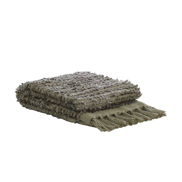 Koc w kolorze khaki 130x170 cm Cazar – Light & Living