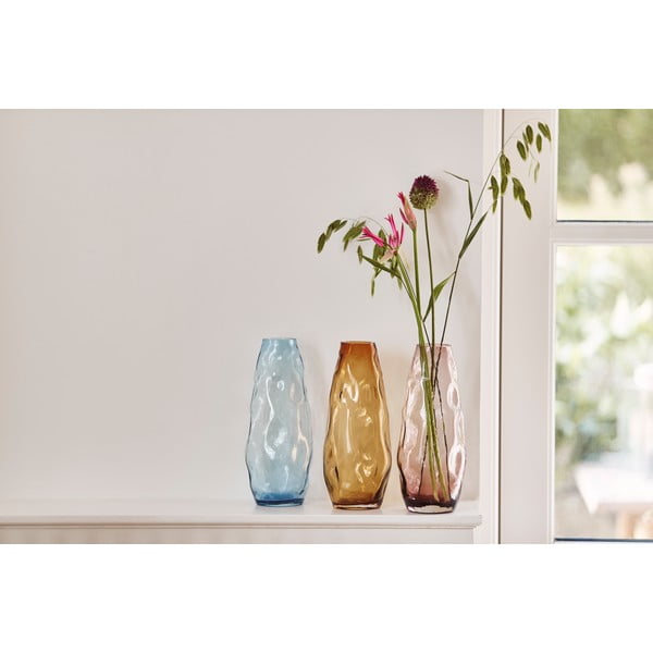 Jasnoniebieski szklany wazon Bahne & CO, wys. 28 cm-image-1