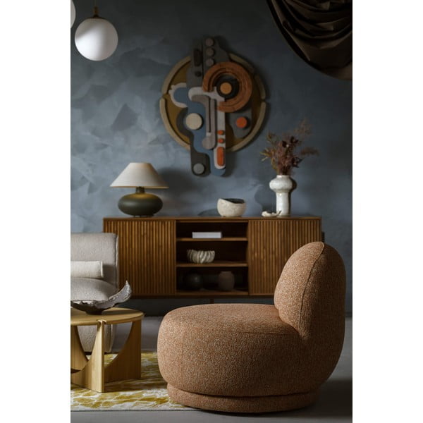 Pomarańczowy fotel Ovo – Miuform-image-3