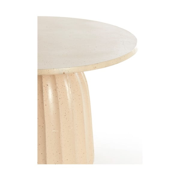 Metalowy okrągły stolik ø 60 cm Veglia – Light & Living-image-3