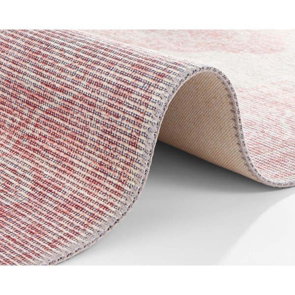 Jasnoczerwony chodnik Nouristan Carme, 80x200 cm-image-3