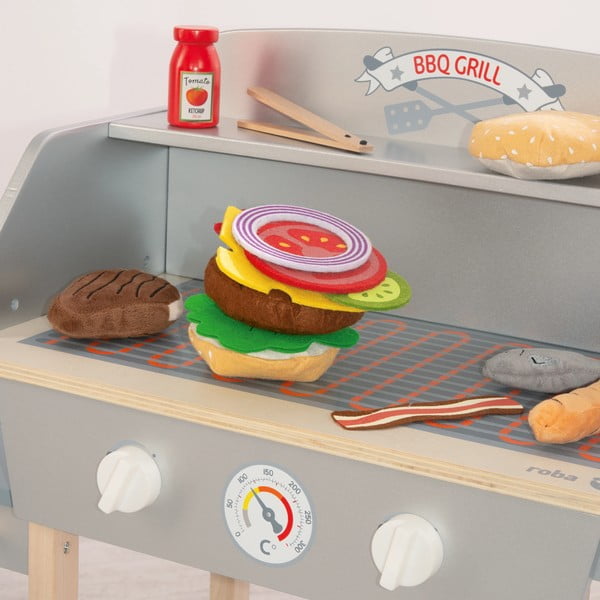 Grill zabawkowy dla dzieci BBQ Grill – Roba-image-3